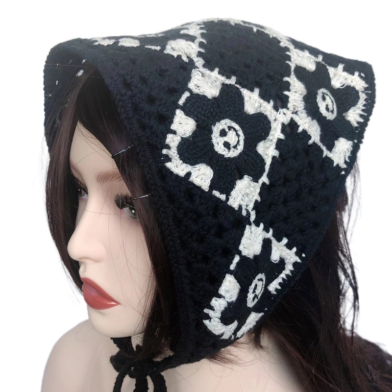 Han Yin Yang Khăn Choàng Cổ Đan Móc Sáng Tạo Cho Đầu Kerc