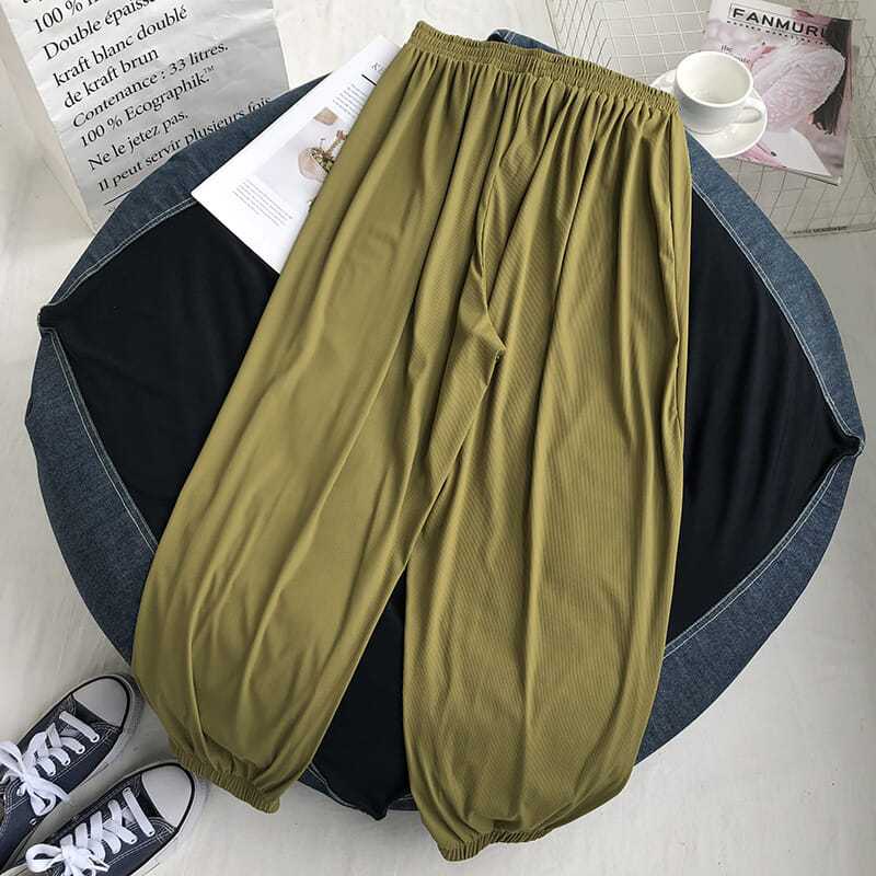 Quần Dài Dáng Rộng Cỡ Lớn 150kg Thời Trang Cho Nữ 200
