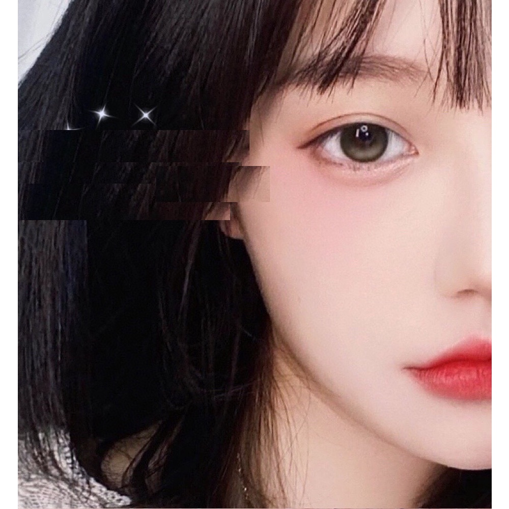 Kính áp tròng 14.20mm màu đen tự nhiên xinh xắn