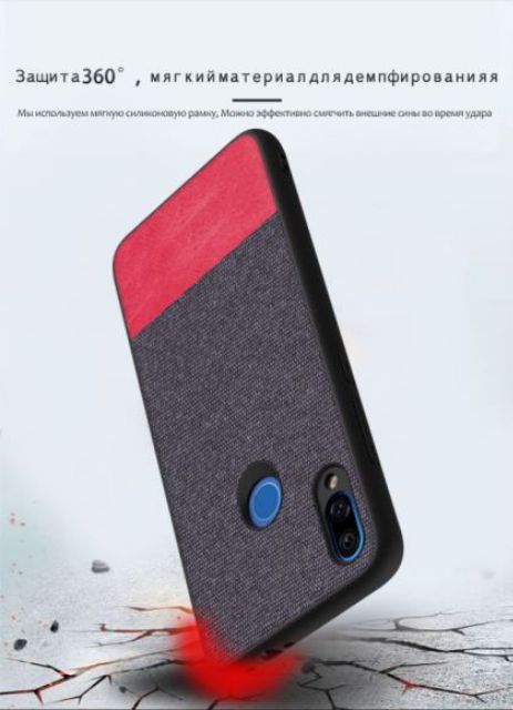 Ốp lưng Xiaomi Redmi 7 FREESHIP Từ 50k chống sốc vải da mềm thời trang cao cấp chất đẹp