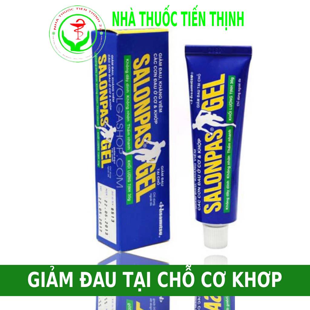 Bạn mới nhập COSHBM -50% đơn 0Đ Salonpas Gel dùng cho các cơ khớp Tuýp 30g