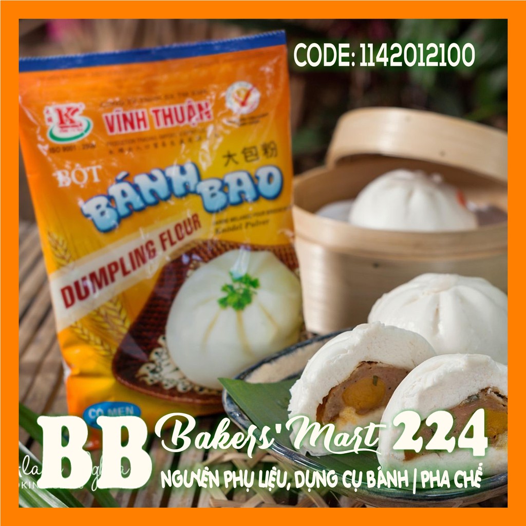 Bột trộn sẵn làm BÁNH BAO hiệu Vĩnh Thuận (CÓ MEN) - Gói 400gr