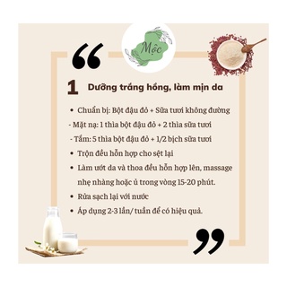 100gr Bột đậu đỏ nguyên chất
