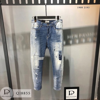 Quần jean nam cao cấp skinny co dãn thoải mái ảnh thật 2 mặt QJ8855 | BigBuy360 - bigbuy360.vn