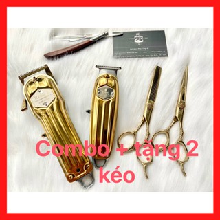 [Deal Hot]Combo Tông Đơ Cắt Tóc Kemei 1976,Chấn Viền Kemei 1973