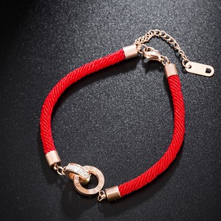Vòng tay dây đỏ may mắn tb0890