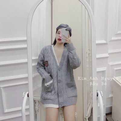 [Có Video + Ảnh Thật] Áo Cadigan Dáng Dài Chất Siêu Đẹp DUBAI 9999 CD074 | BigBuy360 - bigbuy360.vn