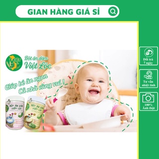 Bột ăn dặm Việt Lộc 1kg [FREESHIP] ( Bé tăng cân bụ bẫm )
