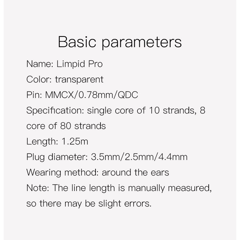 Cáp Bạc 8 Lõi 2.5 / 3.5 / 4.4mm Kèm Cáp Mmcx / 2pin / Qdc Cho Kz Zs10 Pro As10 Zsx Zsn Pro C12