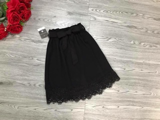 Chân váy thắt nơ
