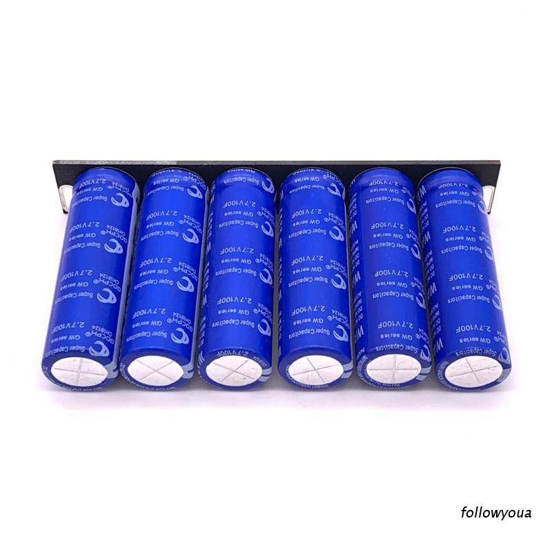 Set 6 Tụ Điện 16v 16.6f Siêu Âm Bảo Vệ Hàng Rào Bảo Vệ Cho Xe Hơi