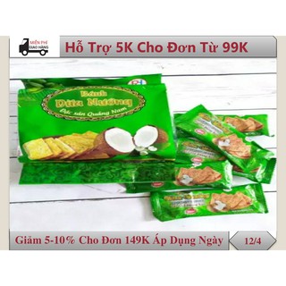 Bánh dừa ngon combo 10 gói - đồ ăn vặt