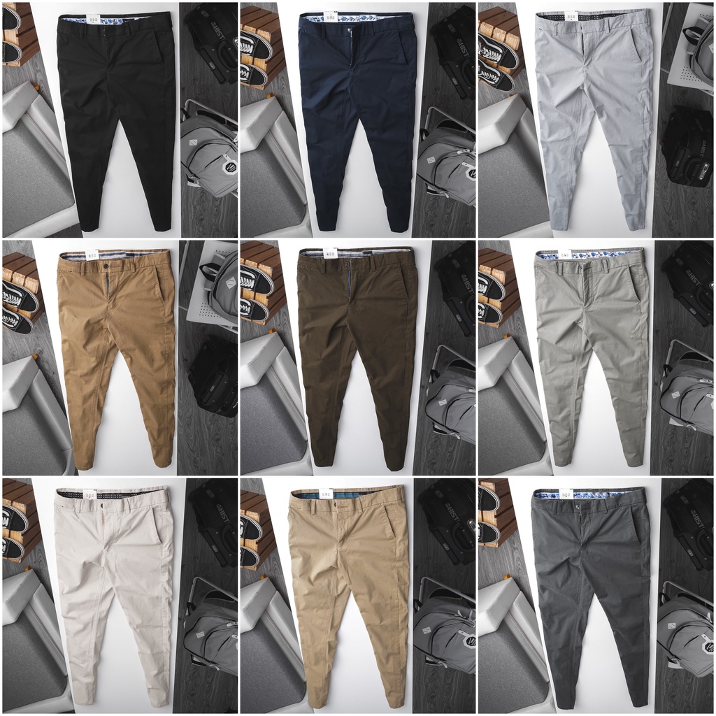 Quần kaki nam co giãn thoái dáng SlimFit ôm gọn không ôm sát đẹpcháyhàng vài mã rồi anh em