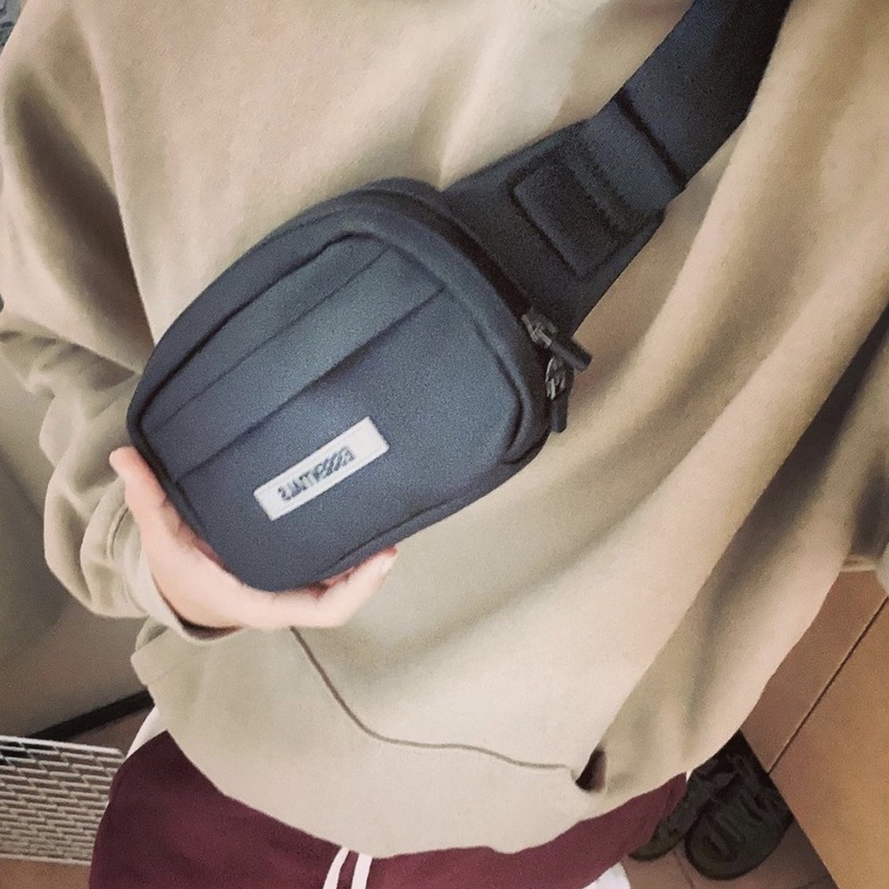 Túi đeo chéo Fear Of God, Túi đeo hông FOG Bag 6th, Chất liệu da chống nước, full tem, tag, túi zip DuSo.Lux