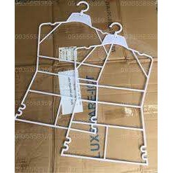Móc nhựa Bộ người lớn (10 Cái) - 2 màu-đen-trắng [FREE SHIP-RẺ]  nhựa dày-dẻo xài bền-hàng đẹp