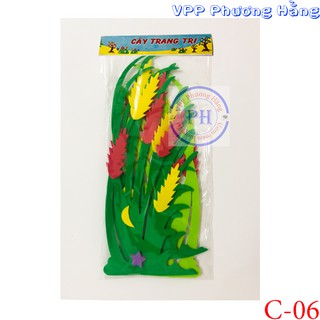Cây lúa xốp trang trí mầm non và phòng cho bé
