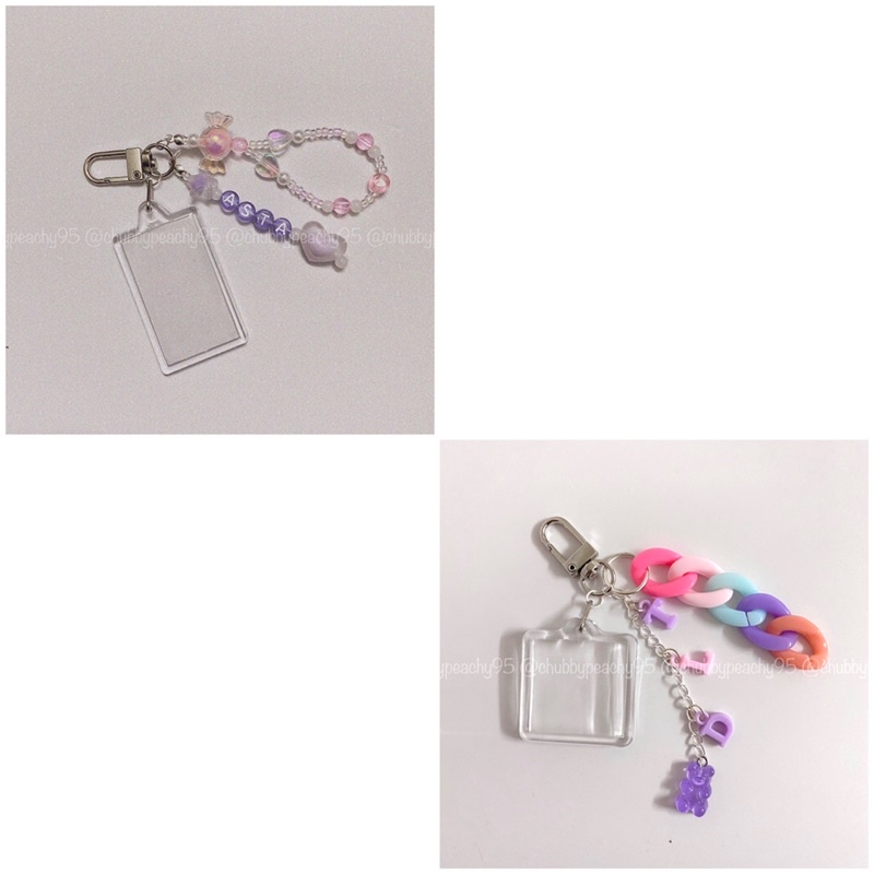 Keyring/Keychain/Móc khoá in ảnh trang trí theo yêu cầu