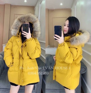 Áo phao béo phong cách Hàn