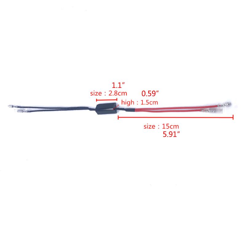 Set 4 Điện Trở Tải Đèn LED Xi Nhan 10W 10Ohm Chuyên Dụng Cho Xe Mô Tô