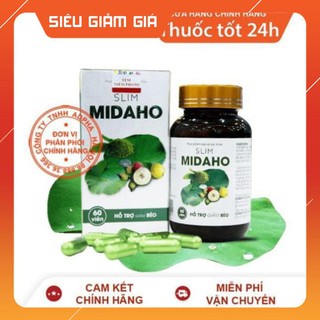 Siêu sốc ✔️ slim midaho chính hãng - viên uống giảm cân tự nhiên tặng kèm vòng chỉ đỏ may mắn