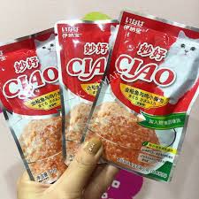 Pate Ciao cho mèo, Súp Thưởng CIAO 60g Cho Mèo nhiều vị
