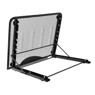 Mesh Ventilated Adjustable Laptop Stand for Laptop/Notebook /Tablet and more (Black)