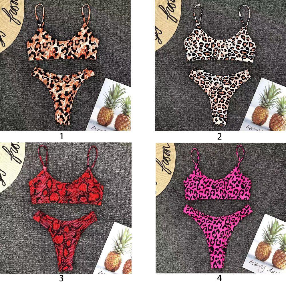 LET Bộ Đồ Bơi Hai Mảnh Hở Lưng Quyến Rũ Thời Trang Cho Nữ