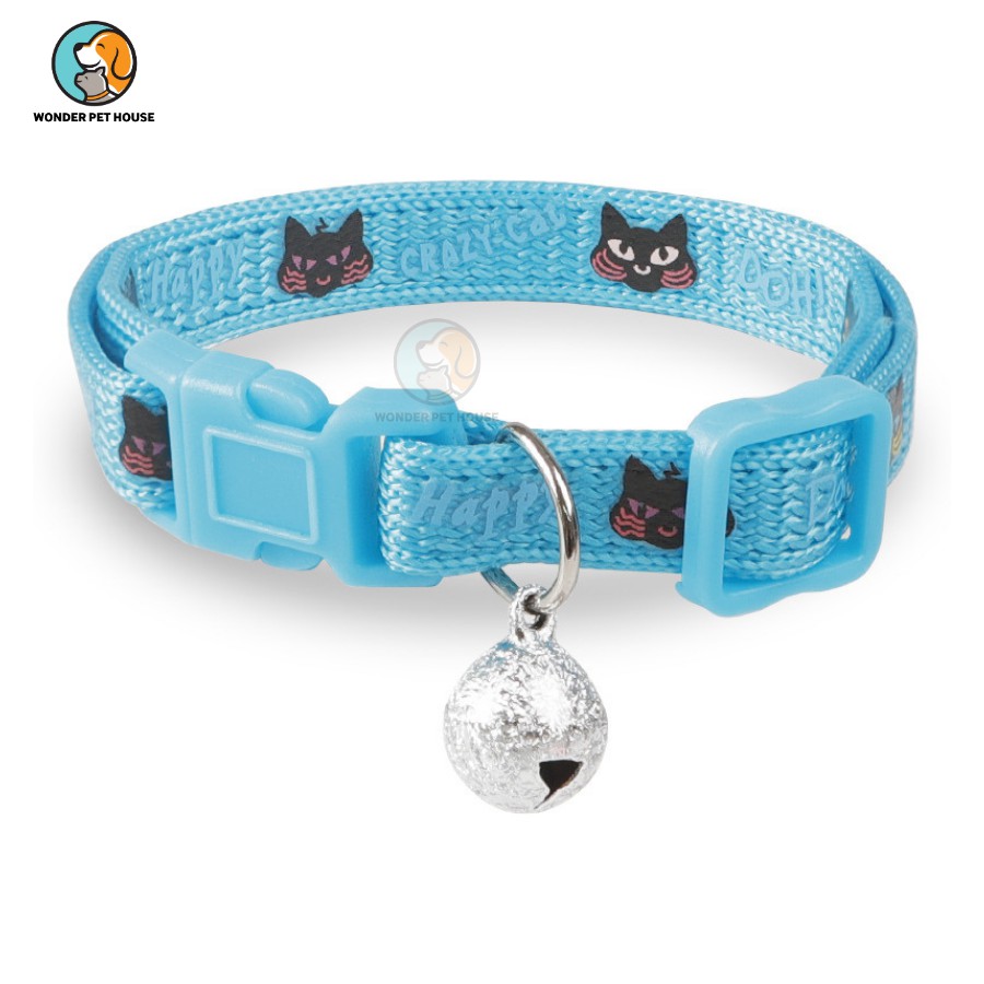 Vòng Cổ Cute Cat Cho Mèo Họa Tiết - Cao Cấp Cho Thú Cưng - Chắc Chắn