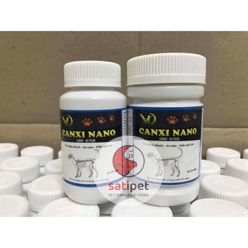 CANXI NANO cho chó bầu,hạ bàn,cụp tai