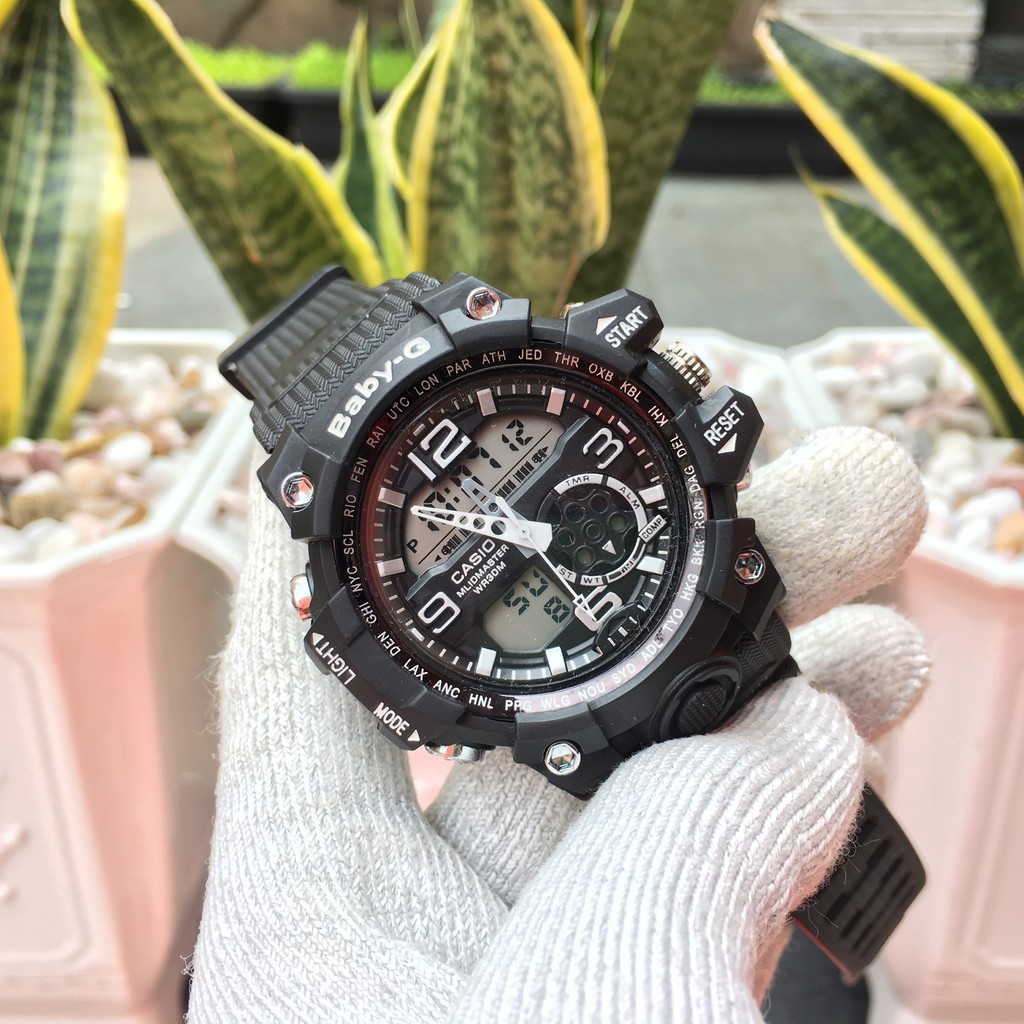 Đồng hồ điện tử thể thao unisex B-A-B-Y-G BBA02, mẫu hottrend giới trẻ 2021, chống nước 3atm, đèn led 7 màu | BigBuy360 - bigbuy360.vn