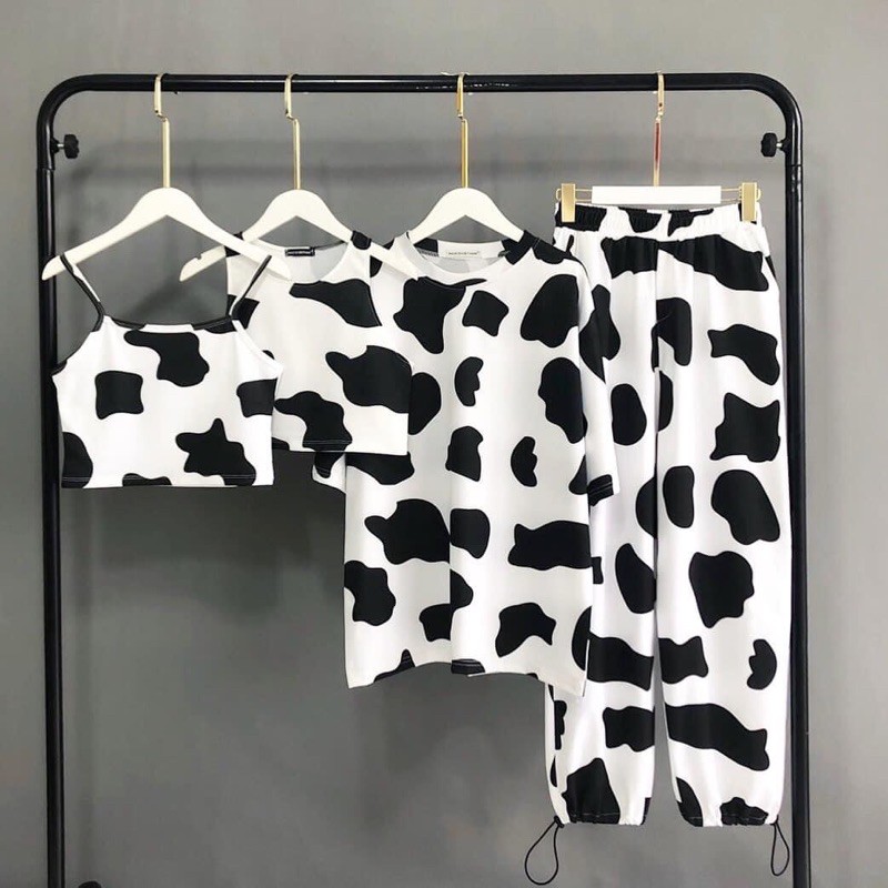 Set Bò Sữa Hottrend Xinh Xắn Ảnh Thật