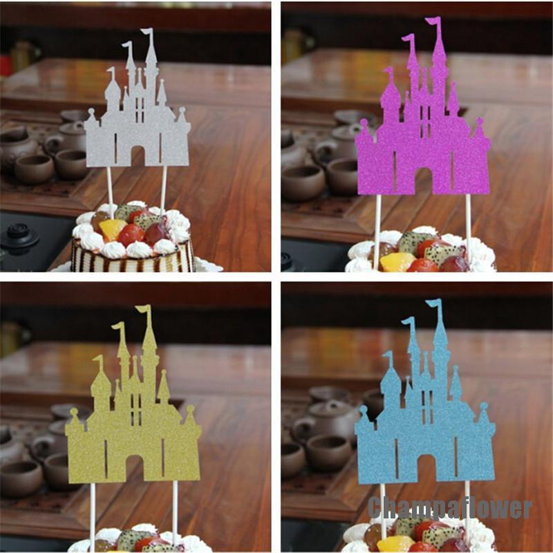 Phụ Kiện Trang Trí Bánh Kem Hình Lâu Đài