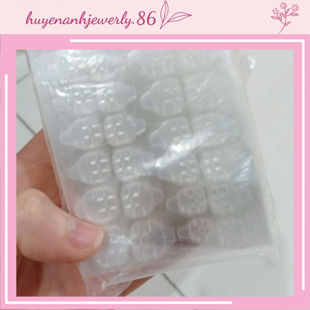 Combo 100 miếng dán silicon cao cấp