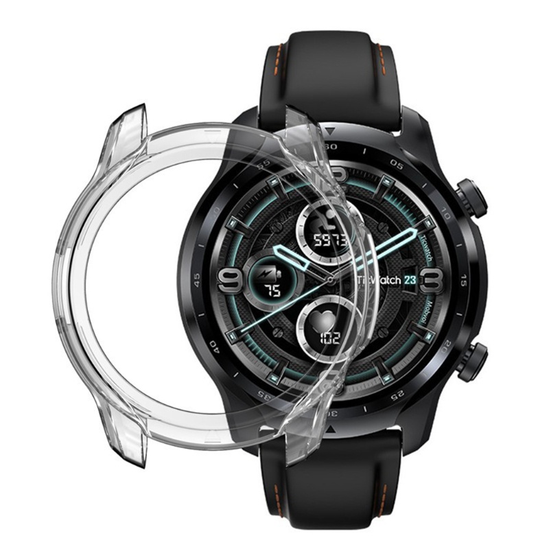 Vỏ Silicon TPU Mềm Bảo Vệ Mặt Đồng Hồ Thông Minh Ticwatch-Pro X / Ticwatch-Pro 3