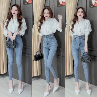 Áo sơ mi trắng 1 túi basic siêu xinh