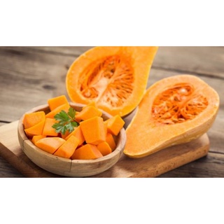 RAU CỦ QUẢ ĐÀ LẠT -bí đỏ nếp 1 quả 800g trở lên