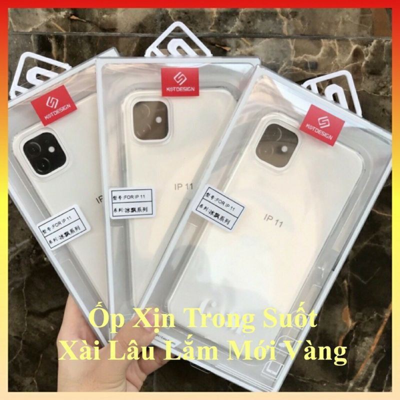 Ốp lưng trong suốt KT DESIGN Iphone 13 pro max,13,13 pro,12 pro max/12 pro/12/12 mini/iphone11/11 pro max/11 pro