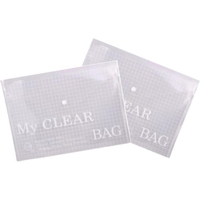 Bìa nút A4 dày nhiều màu Thiên Long My Clear Bag VC-A4