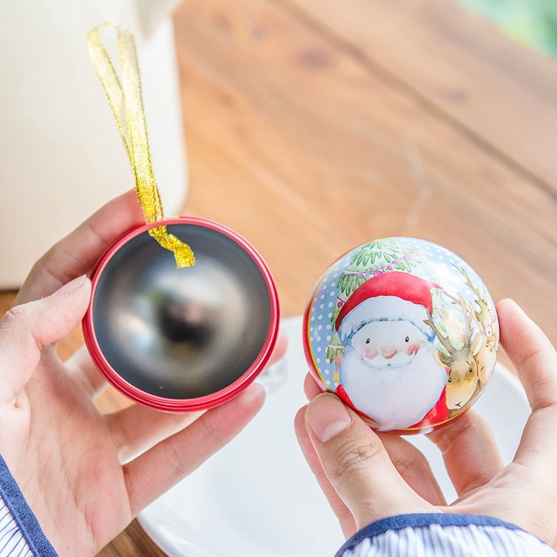 Hộp Đựng Kẹo Kiểu Dáng Giáng Sinh Dễ Thương