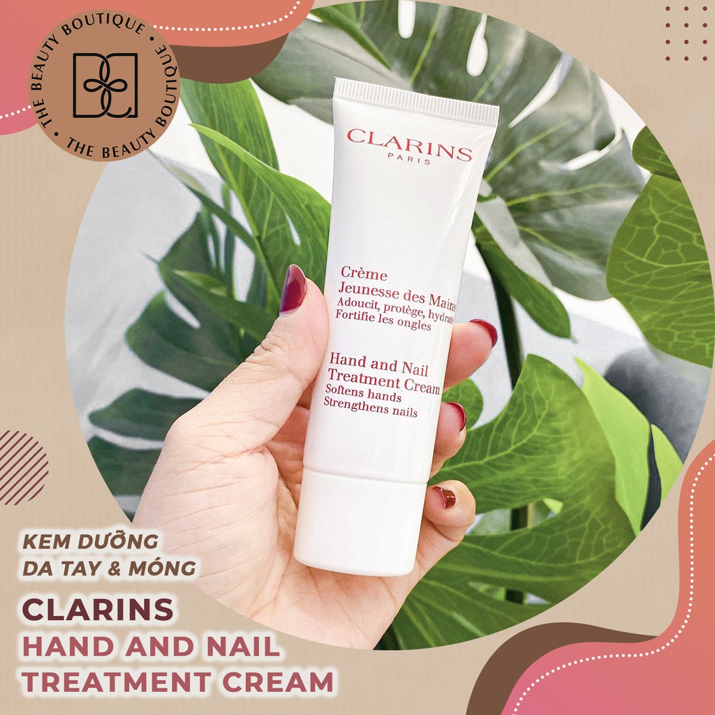 Kem Dưỡng Móng Da Tay Clarins Hand Nail Streatment Cream 50ml