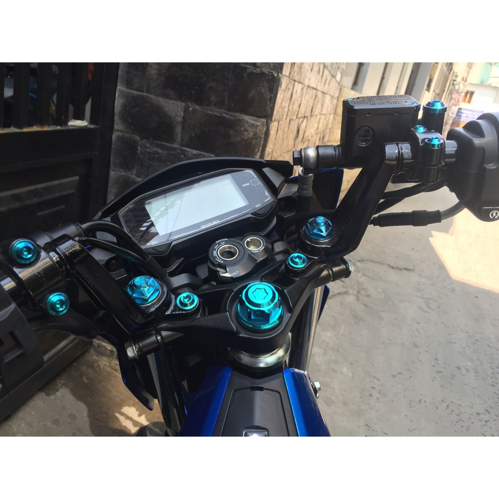 [RAIDER/SATRIA] Combo 5 con ốc Titan GR5 chảng 3 DoChoiXeMay