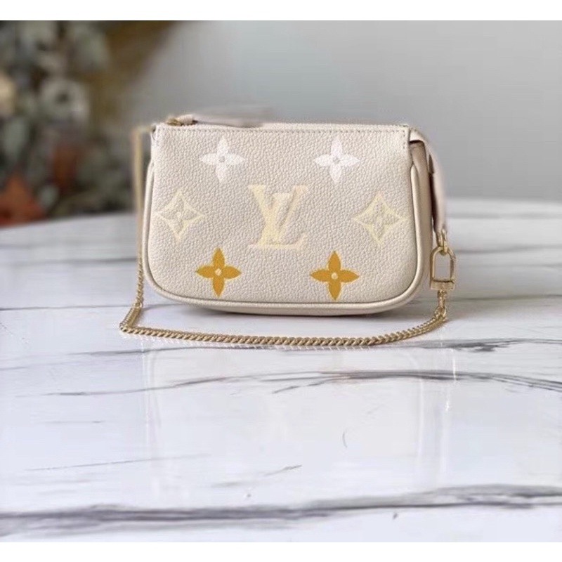 Túi kẹp nách lv hàng hai xích đeo vai,đeo chéo các kiểu về 3 màu