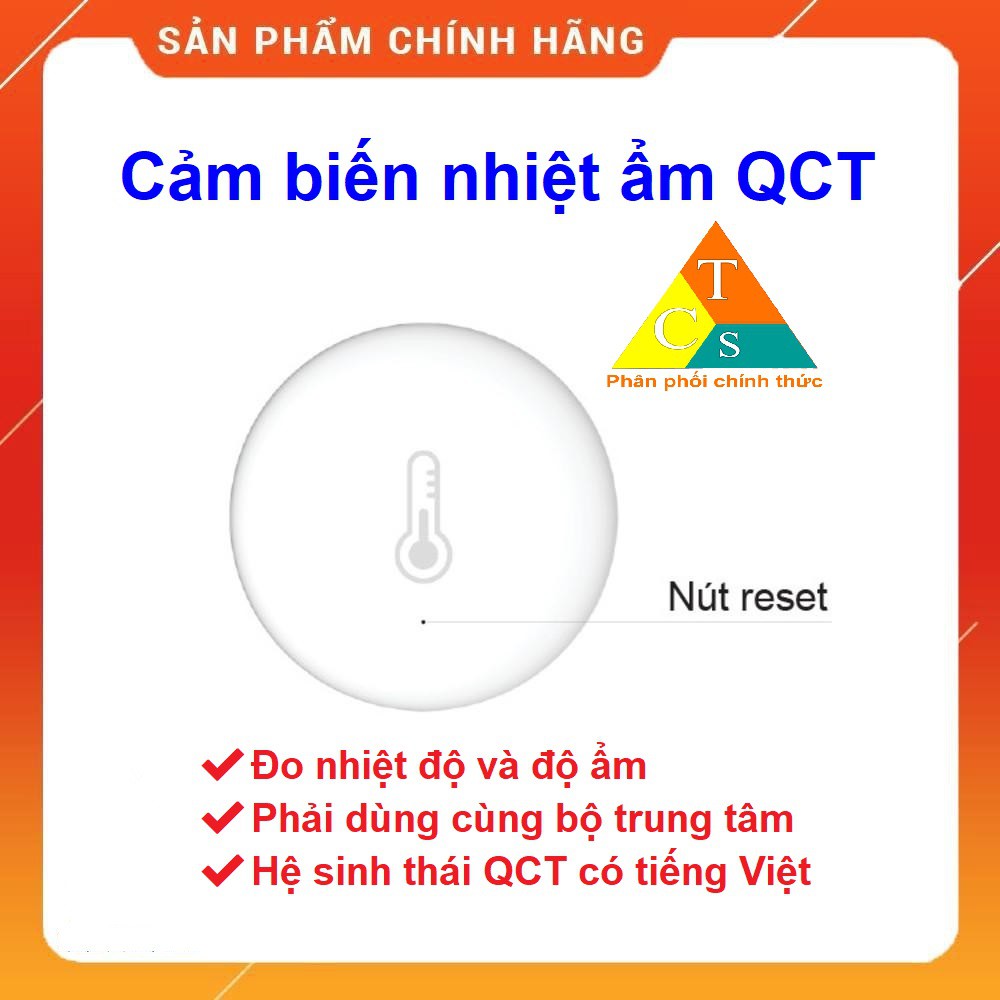 Cảm biến nhiệt ẩm QCT nhà thông minh