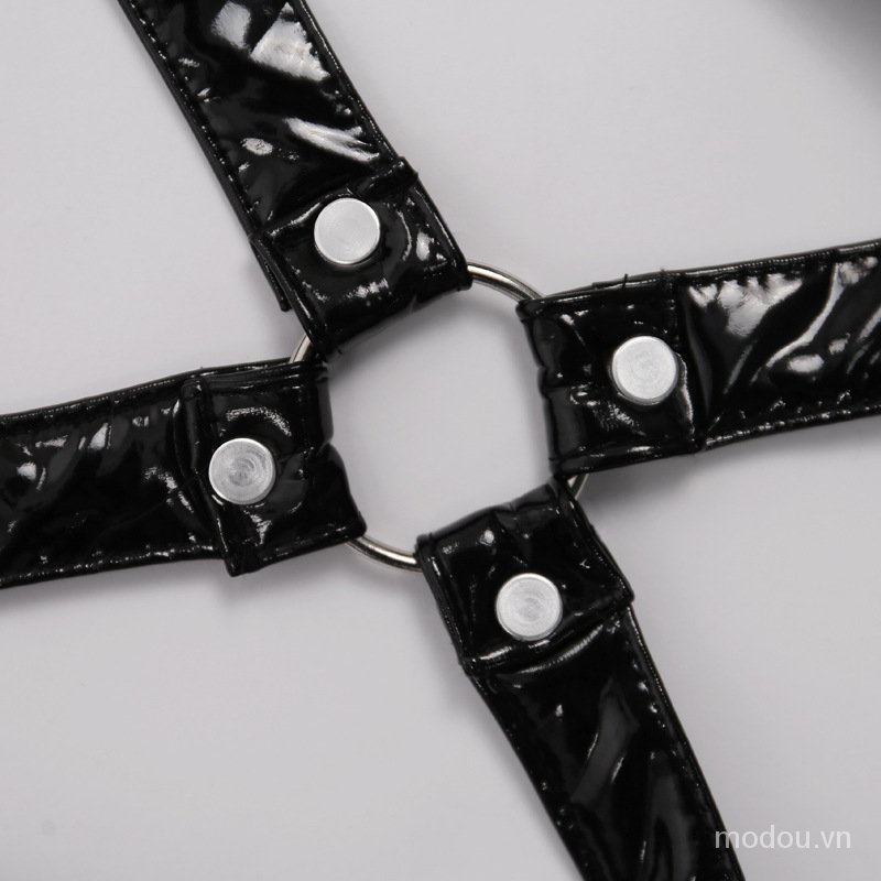 Đầm Da Pu Ôm Dáng Phối Khóa Kéo Quyến Rũ Cho Nữ