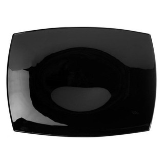 Mua Đĩa thủy tinh Luminarc QUADRATO Noir đen 35X25cm