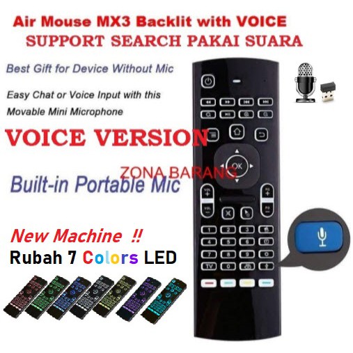 Chuột Bay Cảm Biến + Bàn Phím MX3 Mxiiii 2.4 Ghz