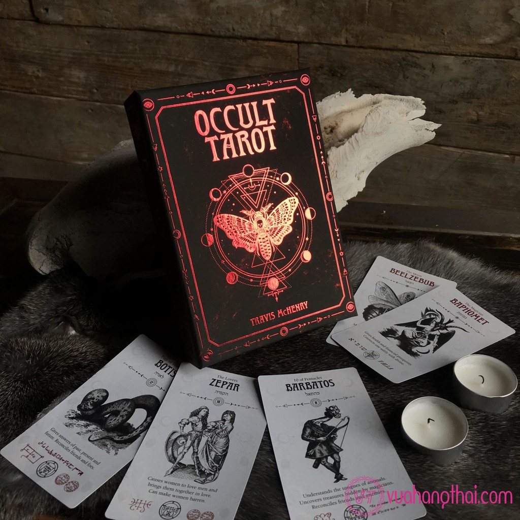 Bộ bài bói The OCCULT Tarot cao cấp