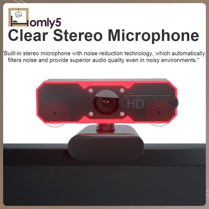 Webcam Full Hd 1080p Tự Động Lấy Nét Tích Hợp Micro Chuyên Dụng Cho Game Thủ | BigBuy360 - bigbuy360.vn