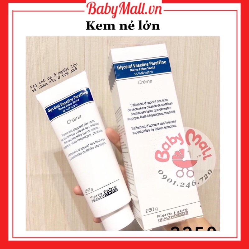 2259 Kem nẻ lớn Glycérol Vaseline Paraffine - 250g