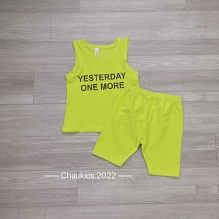 Bộ yesterday sát nách cho bé gái